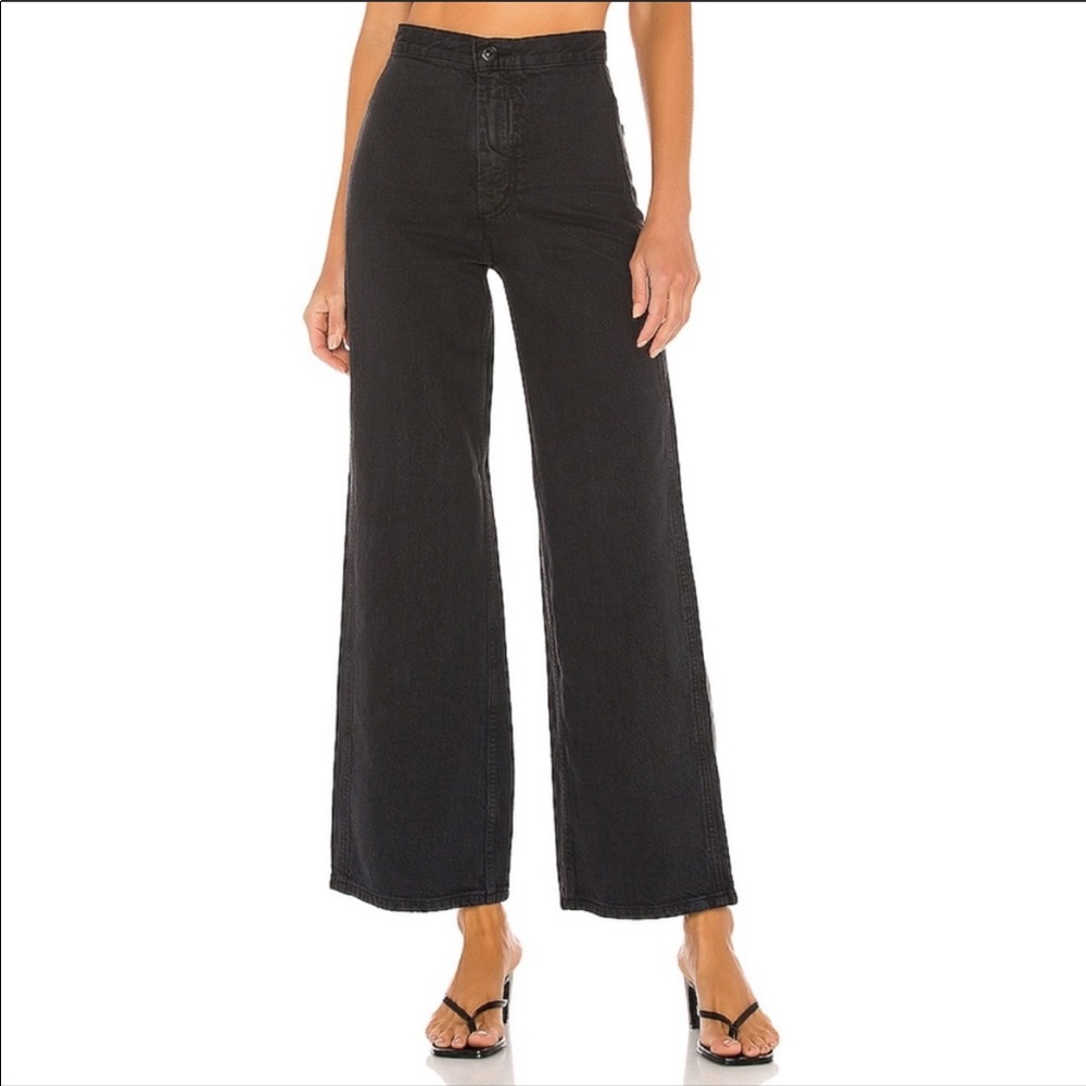 🆕 Levi’s Ribcage Wide Leg High Rise Pants Hemp - Picture 2 of 16